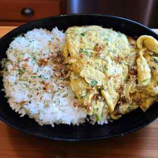 R12. Cơm Sáo Trứng Tôm / 滑蛋炒虾饭