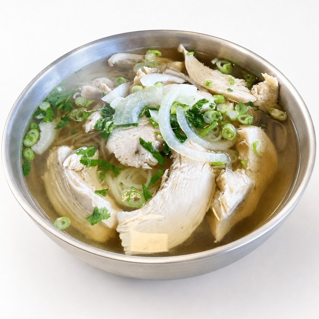 P5. Phở Gà / Chicken Pho / 鸡肉粉.