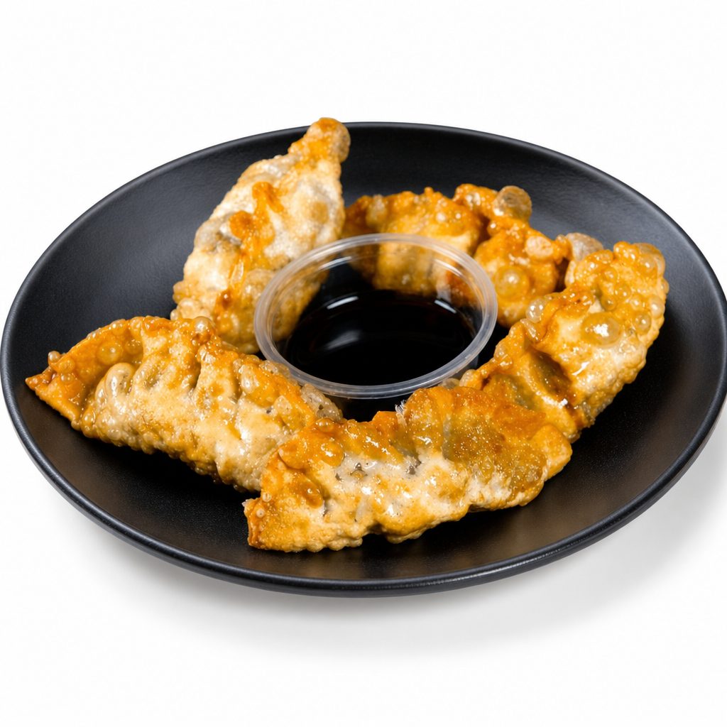A3. Fried Potstickers / 炸饺子.