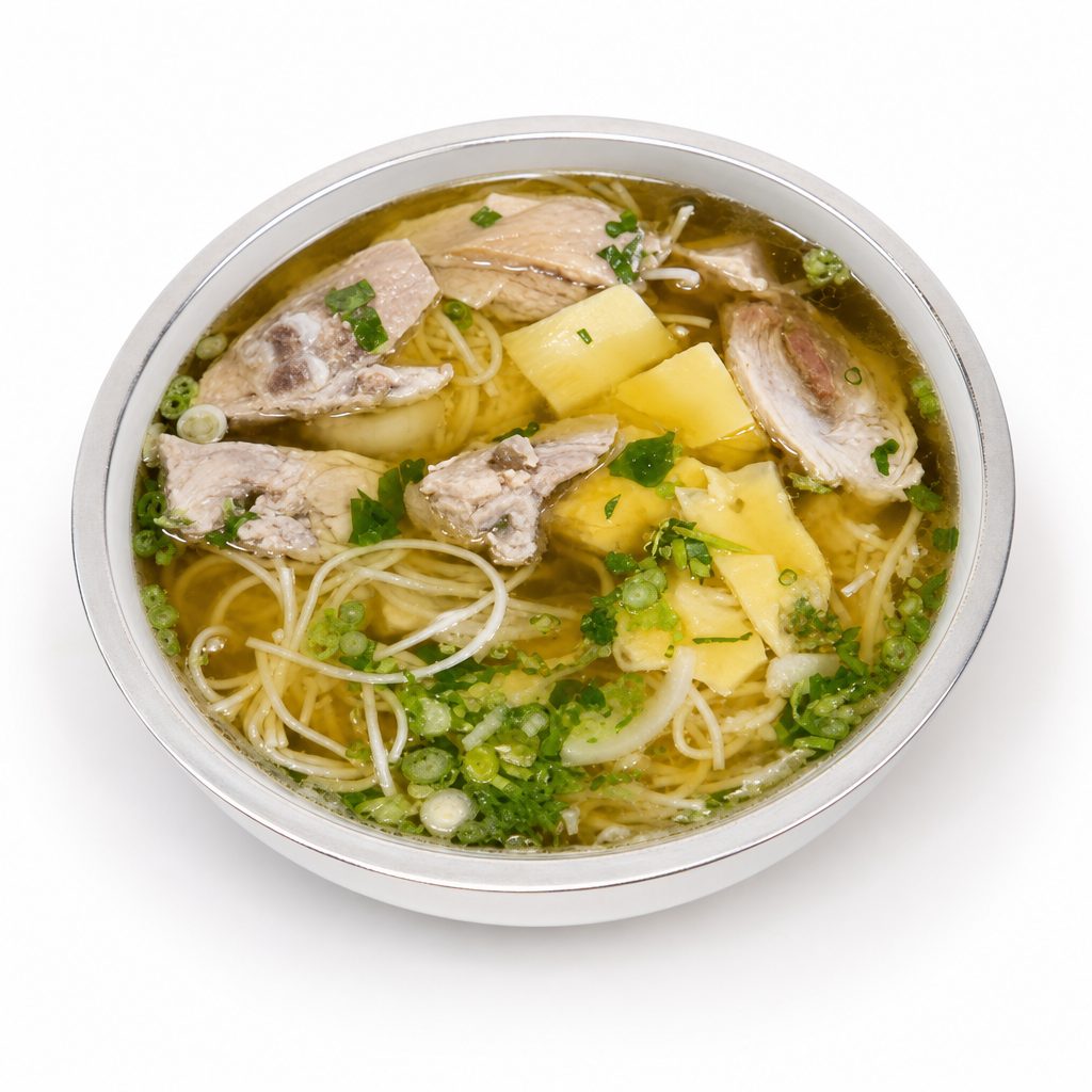 H6. Bún Măng Vịt / 鸭．竹笋米粉.