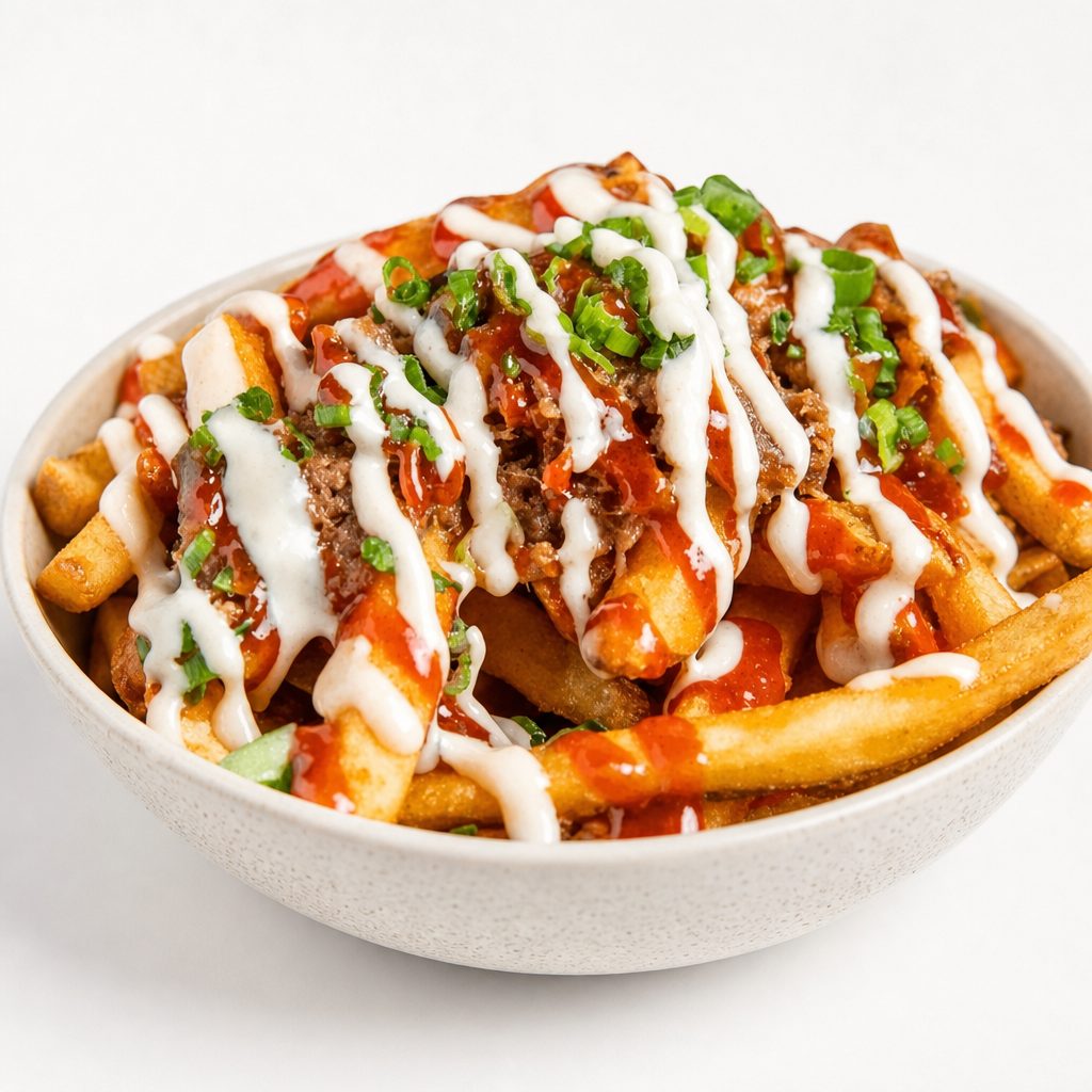 A6. Beef Brisket Fries / 牛肉碎莳条.